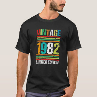 1982 Vintage op zondag 40 jaar T-shirt