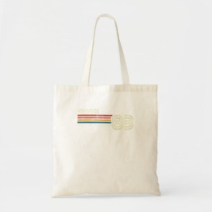 1983 Borststreep 40 Verjaardag Tote Bag