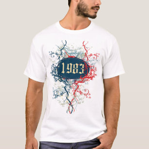 1983 Geboortejaar of sinds 1983 of in 1983 T-shirt