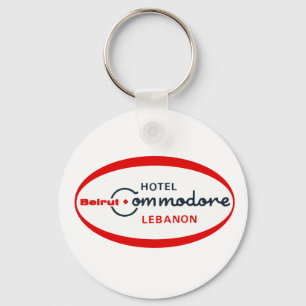 1983 Hotel Commodore logo Sleutelhanger