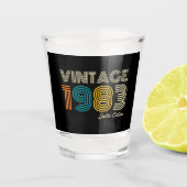 1983 Limited Edition 40th Birthday Shot Glas (Voorkant)