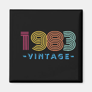 1983 Magnet, Retro - Gift Magneet