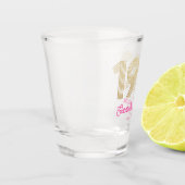 1983 Roze Goud 40e Verjaardag Shot Glas (Links)