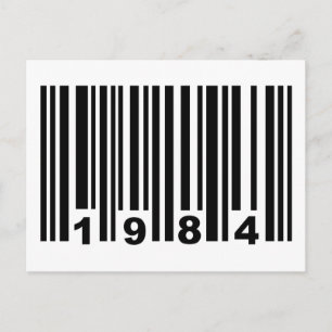 1984 barcode briefkaart