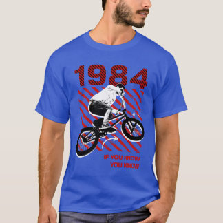 1984 BMX 40e verjaardag ontwerp grappig T-shirt