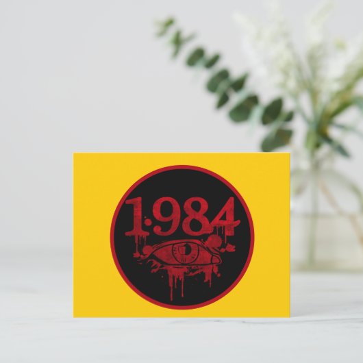 1984 BRIEFKAART (Staand voorkant)