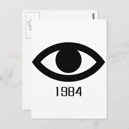 1984 BRIEFKAART (Voorkant / Achterkant)