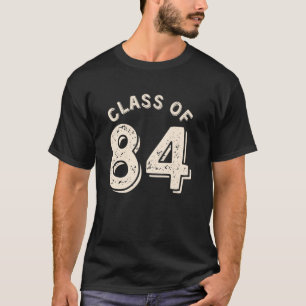 1984 Class Reunion Retro Class of 84 High School G T-shirt