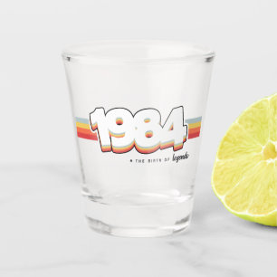 1984 De geboorte van legenden Shot Glas
