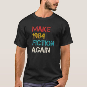 1984 Fiction Opnieuw Libertarian Big Brother T-shirt