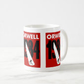 1984, George Orwell, Big Brother Mug (Devant droit)