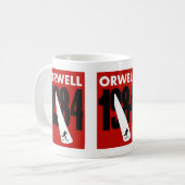 1984, George Orwell, Big Brother Mug (Devant gauche)