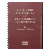 1984 Goldstein Book Hoesje Notebooks Notitieboek (Voorkant)