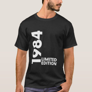  1984 Grappig 40 Jaar Oud Mannen Vrouwen 40e Bir T-shirt