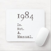 1984 is geen handleiding muismat (Met muis)