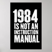 1984 is geen handleiding poster (Voorkant)