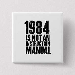 1984 is geen handmatige Button voor de instructie