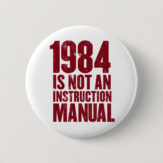 1984 is geen handmatige Button voor de instructie (Voorkant)