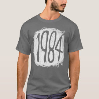 1984 Jaar Verjaardag of Orwell 1984 T-shirt