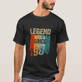  1984 legende sinds 1984 40ste verjaardagscadeau t-shirt