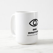 1984 Mug - Big Brother Vous Regarde ! (Devant gauche)