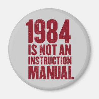 1984 n'est pas un aimant manuel d'instruction