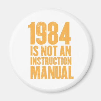 1984 n'est pas un aimant manuel d'instruction