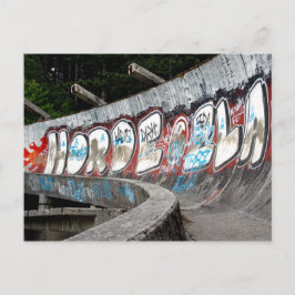 1984 Olympische Winterspelen bobsleebaan, Sarajevo Briefkaart