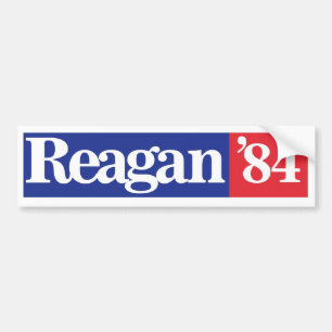1984 Reagan Herverkiezing Bumpersticker