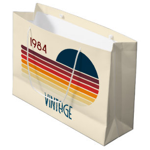 1984 Retro Stripe Sun Groot Cadeauzakje