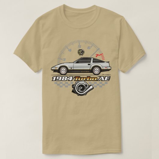 1984 Turbo AE T-shirt (Design voorkant)