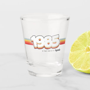 1985 De geboorte van legenden Shot Glas