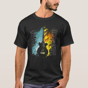 1985 Originele Pret Kleurrijke Retro Vlammen Klass T-shirt