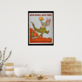 1985 Poster van de boekweek van kinderen (Keuken)