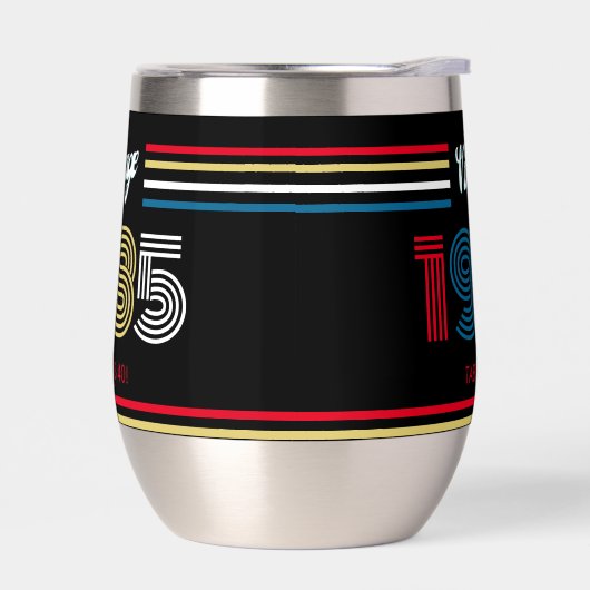 1985 Retro Stripe Primaire Kleuren (Links)