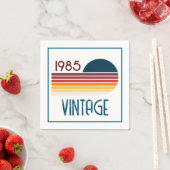1985 Retro Stripe Sun Servet (Insitu)