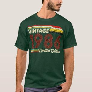 1986 Birthday Shirt Limited Edition 1986 B