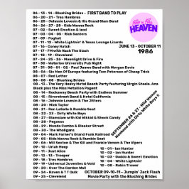 1986 DEEL 1 - ROCK'N'ROLL HEAVEN POSTER