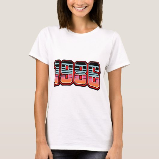 1986 T-SHIRT (Voorkant)