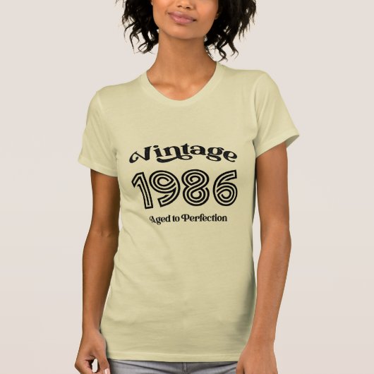 1986 Verjaardag, Tot in de perfectie T-shirt (Voorkant)