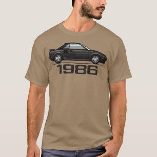 1986 Zwart T-shirt