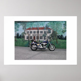 1986FXR LAGER POSTER
