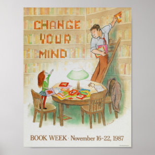 1987 Poster van de kinderboekweek