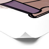 1987 Retour Dans Une Poster Glossy (Coin)