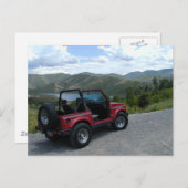 1987 Suzuki Samurai Briefkaart (Voorkant / Achterkant)