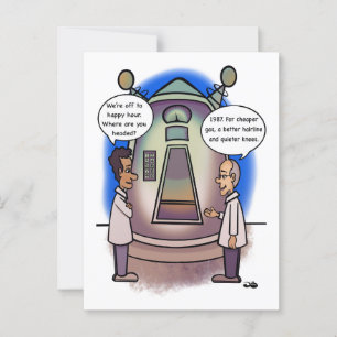 1987 Terug in de tijd Briefkaart