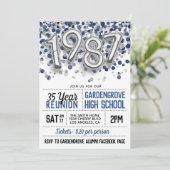 1987 Uitnodiging tot hereniging van het High Schoo (Staand voorkant)