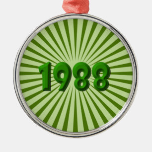 1988 METALEN ORNAMENT