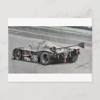 1988 Sauber C9 Mercedes Briefkaart