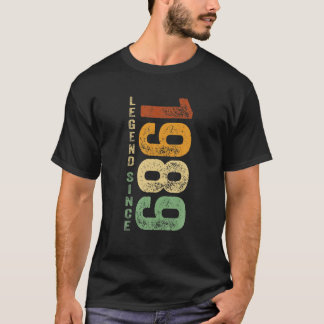 1989 geboorte legend sinds 1989 schenkingen gebore t-shirt